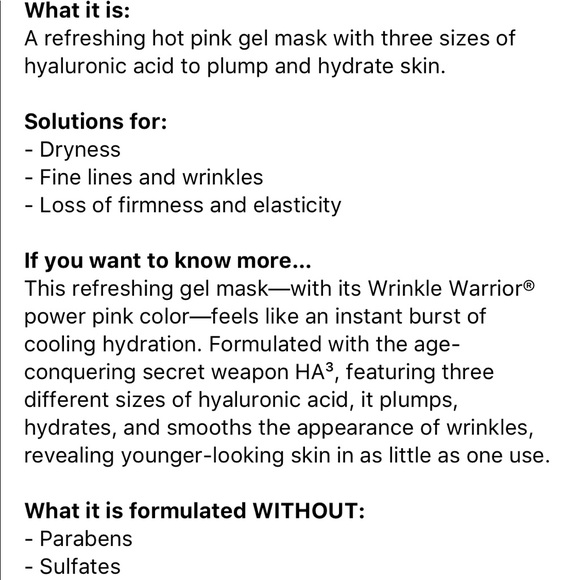 Kate Somerville Wrinkle Warrior Pink Plumping Mask - Picture 8 of 8